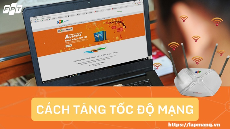 cải thiện tốc độ Internet FPT
