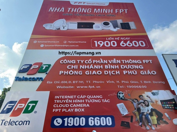 lắp mạng FPT Huyện Phú Giáo
