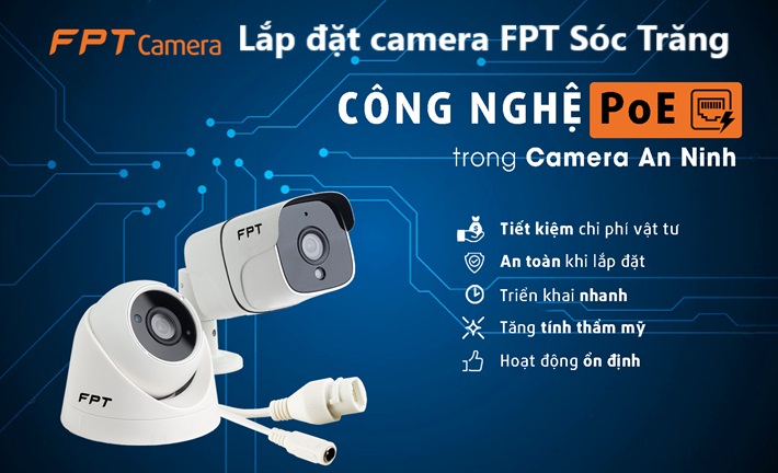 Lắp đặt camera FPT Sóc Trăng