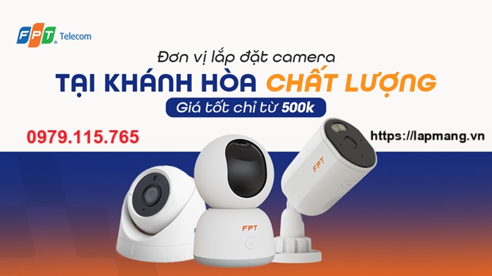 Lắp đặt camera FPT khánh hòa