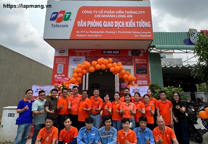Lắp đặt mạng FPT thị xã Kiến Tường Long An