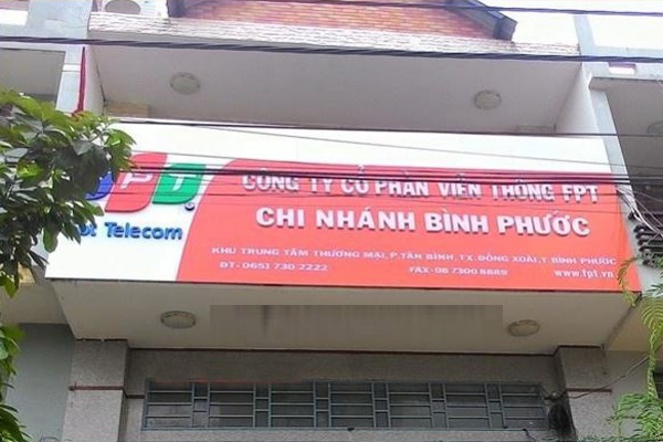Địa chỉ Văn phòng giao dịch FPT Telecom Bình Phước