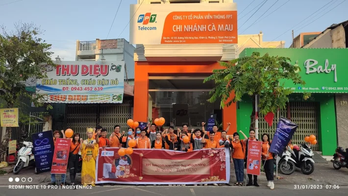 Địa chỉ văn phòng giao dịch FPT Telecom Cà Mau