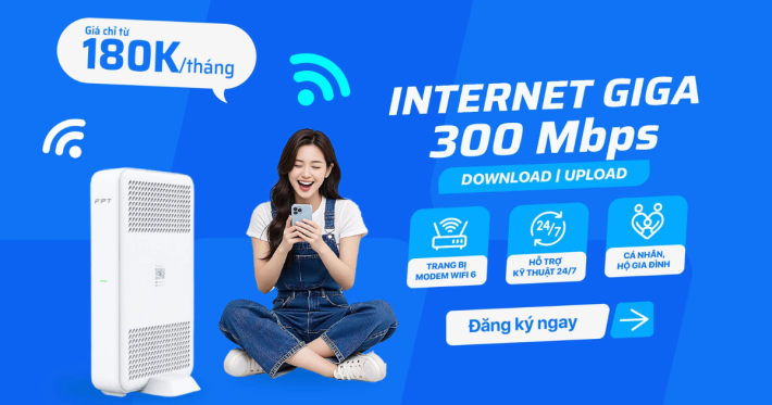 Lắp internet cáp quang FPT Thái Bình